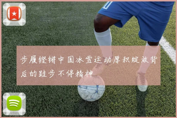 步履铿锵中国冰雪运动厚积绽放背后的跬步不停精神